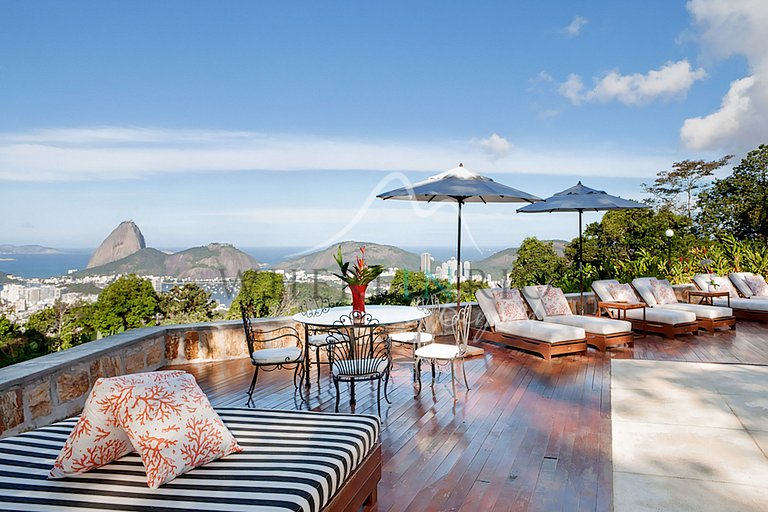 Villa avec vue sur le Pain de Sucre à Santa Teresa