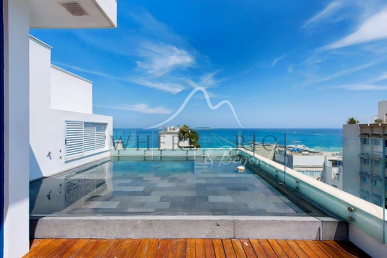 Cobertura duplex para temporada em Ipanema