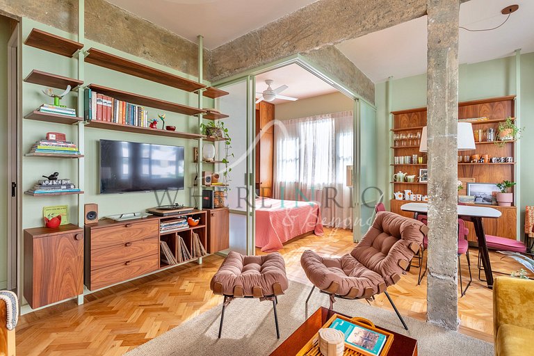 Renovated loft apartment in Ipanema