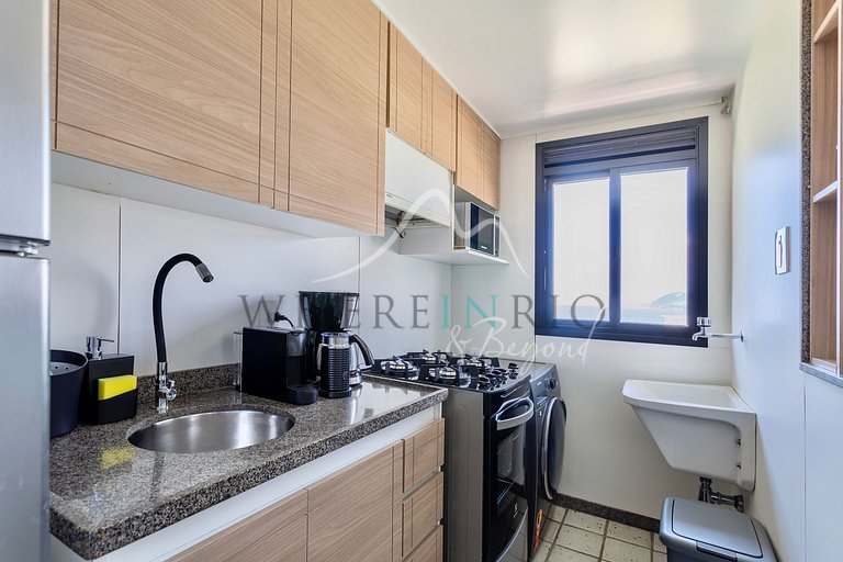 Apartamento reformado en Ipanema con vista al mar