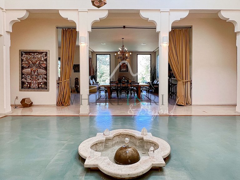 Casa de 4 quartos com piscina e sauna em Alto Paraíso, Goiás