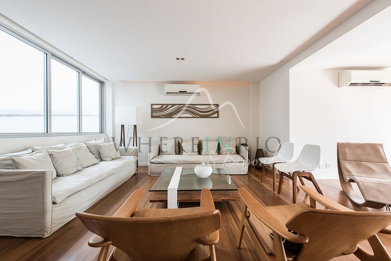 Cobertura de luxo com 4 suítes e piscina no Leblon
