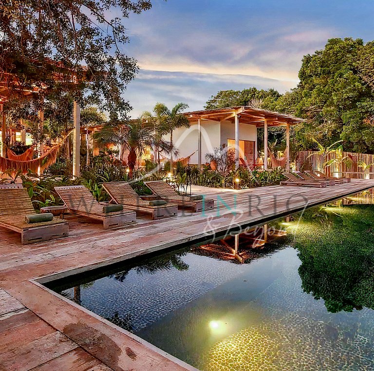 Vacation house with 5 suites in Trancoso with pool