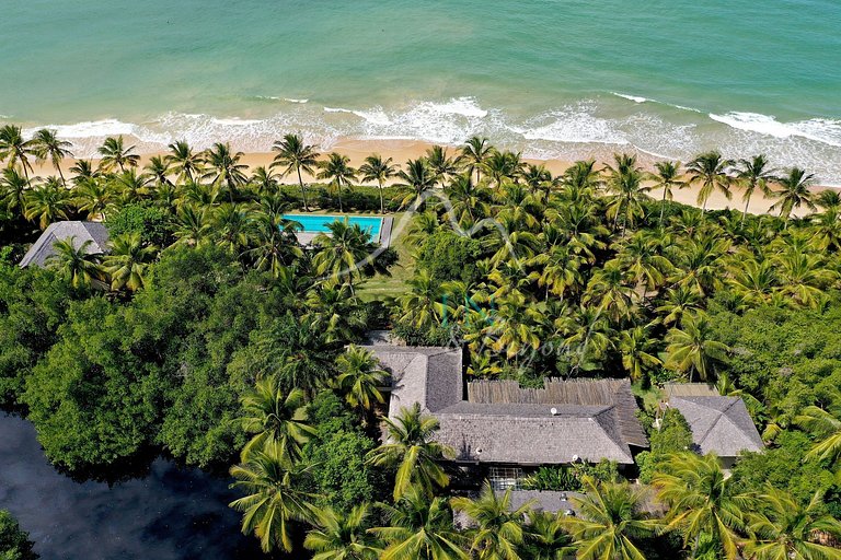 Luxury house on the beach in Trancoso - Bahia