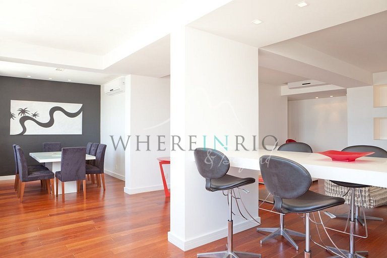 Apartamento con vistas a la playa en Copacabana