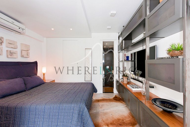 Penthouse triplex com vista para Lagoa em Ipanema
