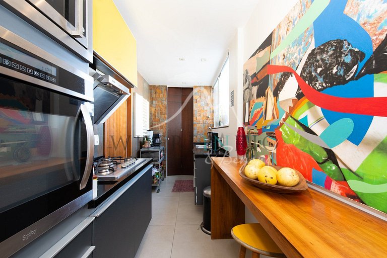 Ático triplex con vistas al Lagoa en Ipanema