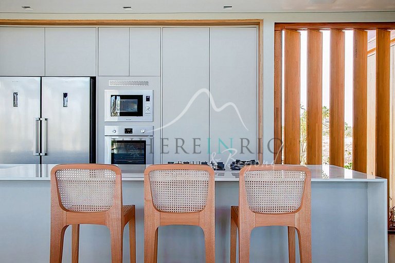 Casa de luxo com conforto e qualidade para locação de tempor