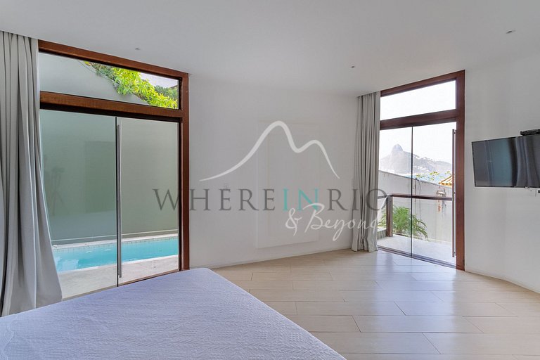 Exclusiva villa de lujo con vista al mar en Joá