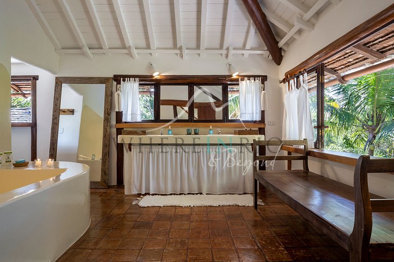 Luxury house on the beach in Trancoso - Bahia
