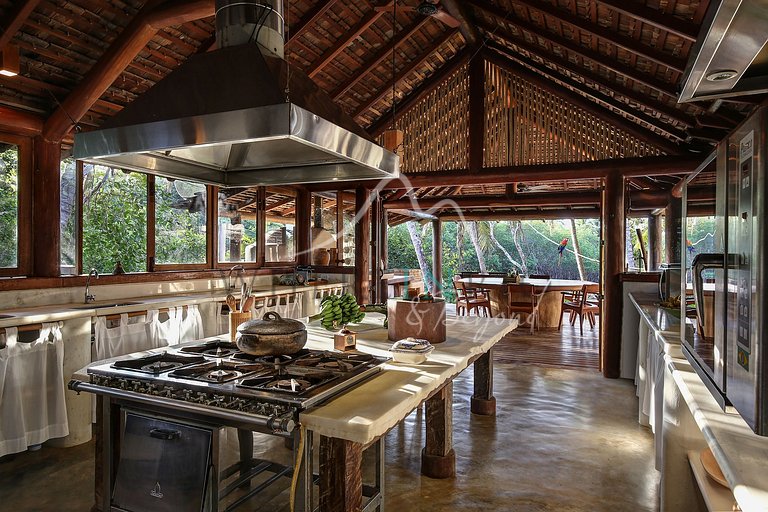 Luxury house on the beach in Trancoso - Bahia