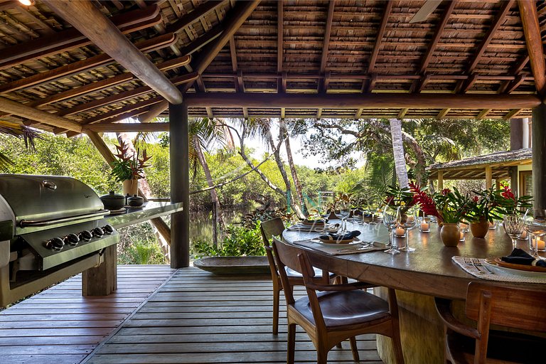 Luxury house on the beach in Trancoso - Bahia