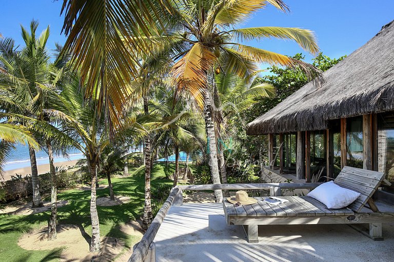 Luxury house on the beach in Trancoso - Bahia