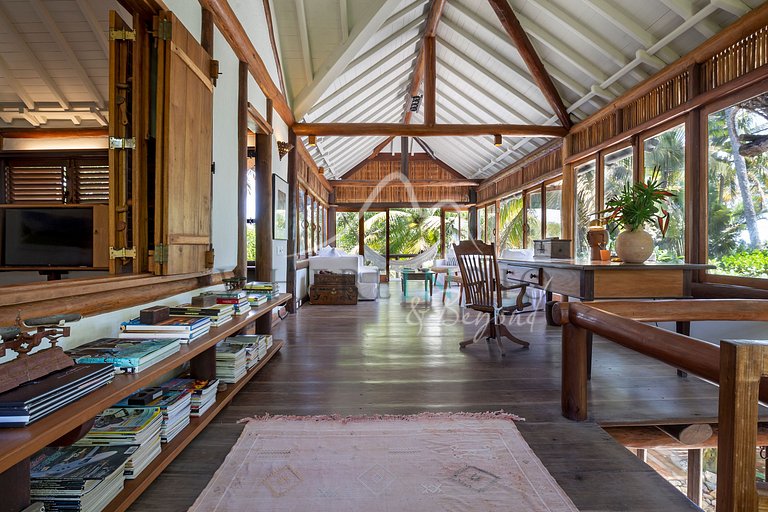 Luxury house on the beach in Trancoso - Bahia
