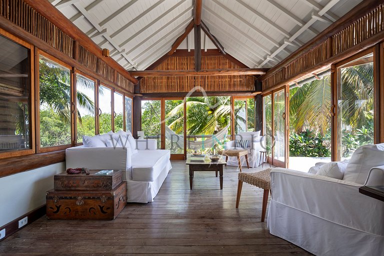 Luxury house on the beach in Trancoso - Bahia