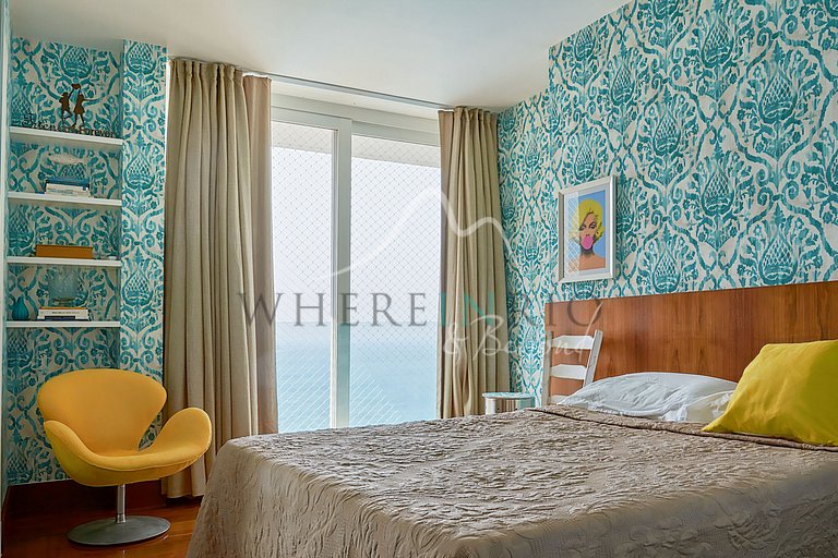 Casa com vista incrível sobre o Morro Dois Irmãos