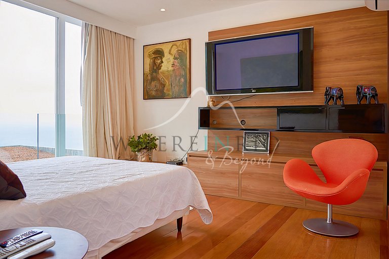 Casa com vista incrível sobre o Morro Dois Irmãos