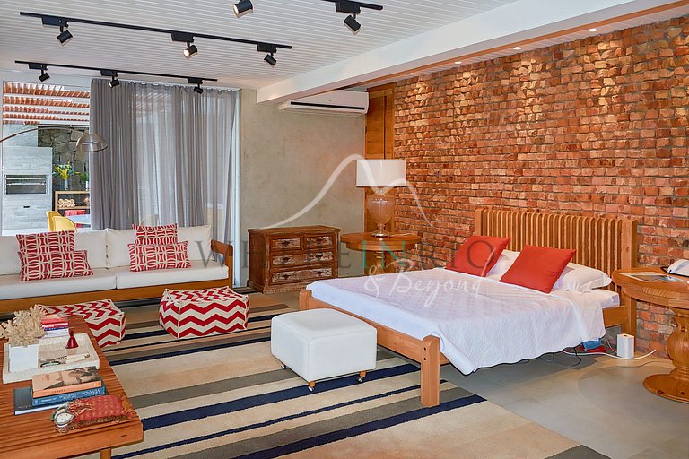 Villa con vista espetacular al Morro dois Irmãos