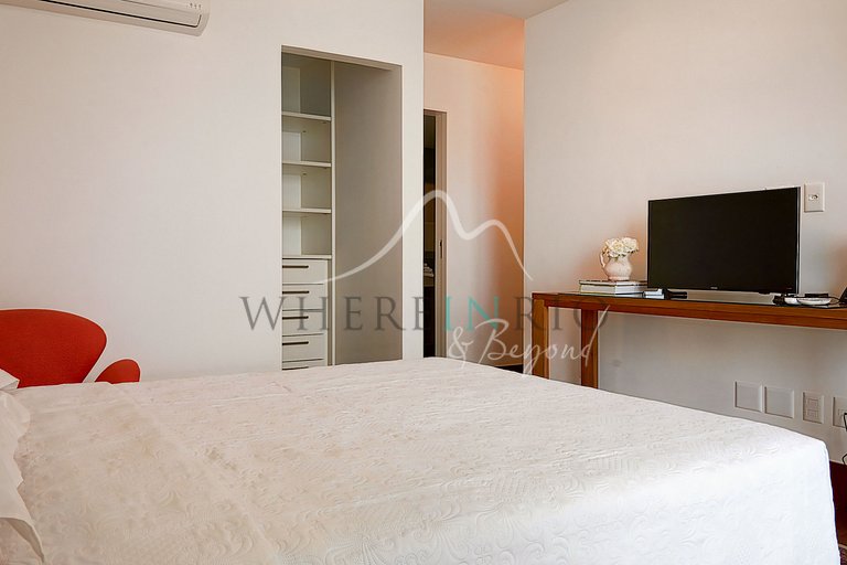 Casa com vista incrível sobre o Morro Dois Irmãos