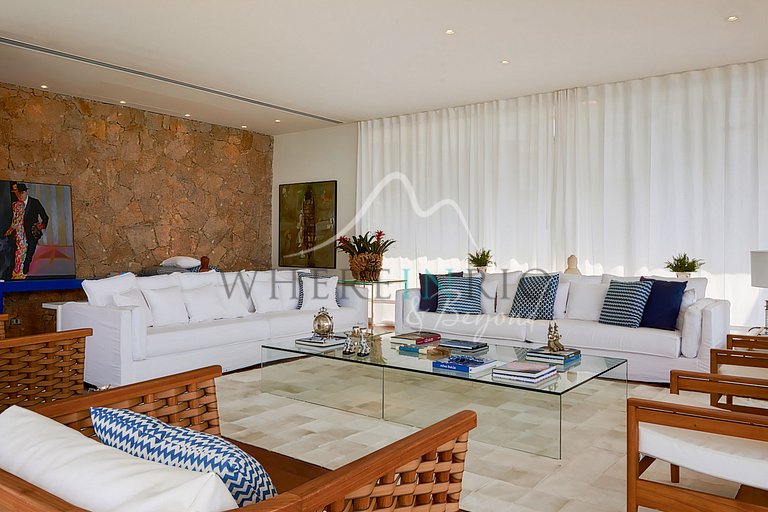 Casa com vista incrível sobre o Morro Dois Irmãos