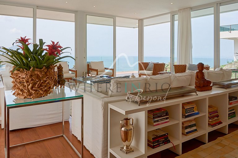 Villa con vista espetacular al Morro dois Irmãos