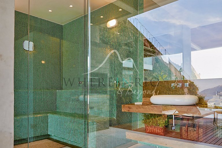 Casa com vista incrível sobre o Morro Dois Irmãos