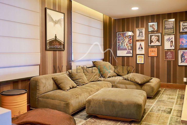 Villa con vista espetacular al Morro dois Irmãos