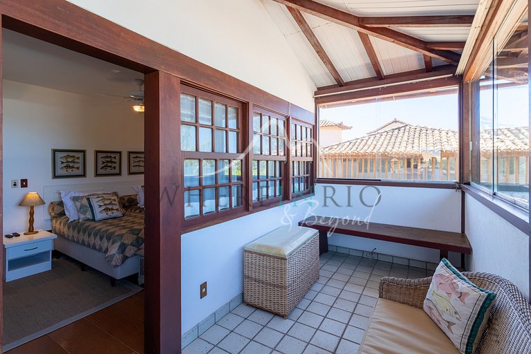 Luxury beachfront house in Búzios