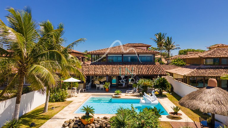 Luxury beachfront house in Búzios