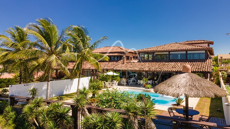 Luxury beachfront house in Búzios