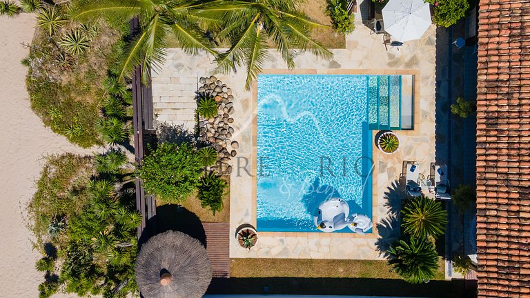 Luxury beachfront house in Búzios