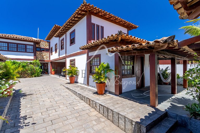 Luxury beachfront house in Búzios