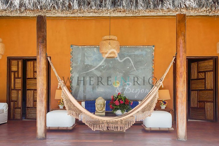 Casa de lujo frente al mar en Trancoso
