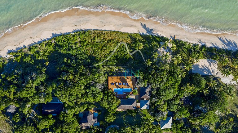 Casa de lujo frente al mar en Trancoso