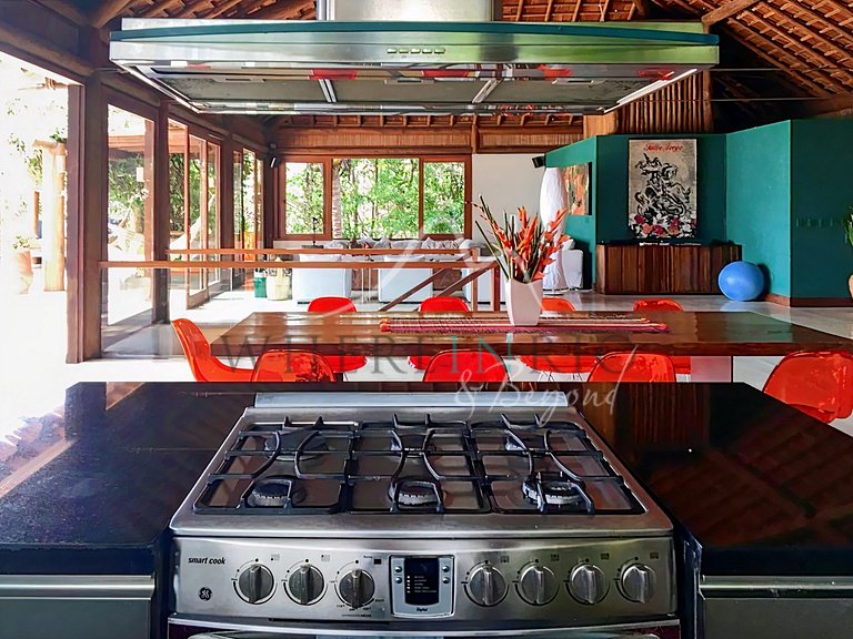 Casa com vista panorâmica no Itacaré na Bahia