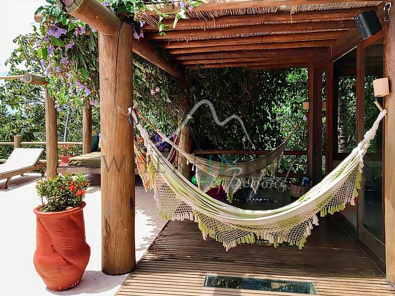 Casa com vista panorâmica no Itacaré na Bahia