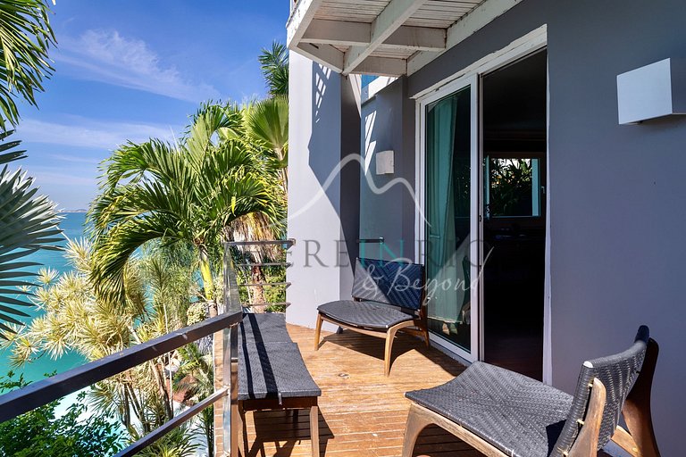 Hotel Mansão de 7 suítes com vistas lindas no Joá para alugu