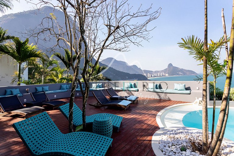 Villa de lujo con vista al mar en Joá