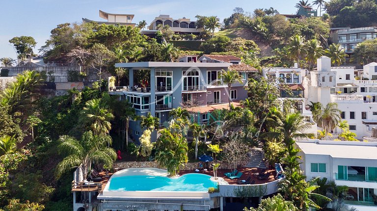 Villa de luxe avec vue sur la mer à Joá