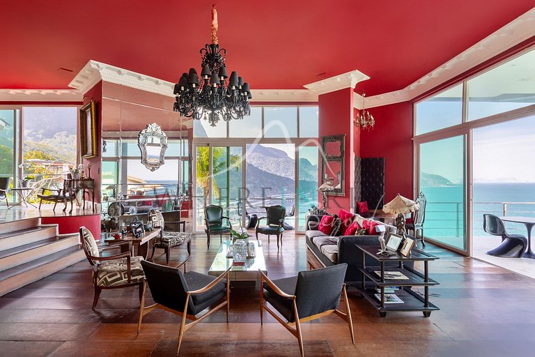 Villa de luxe avec vue sur la mer à Joá