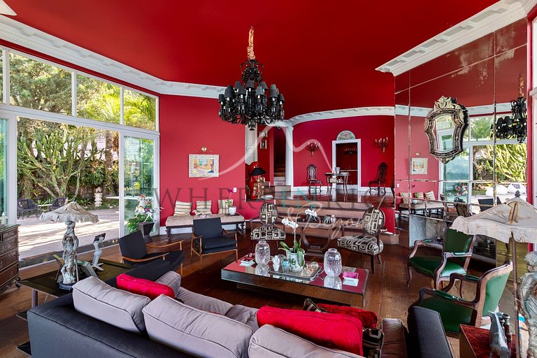 Villa de lujo con vista al mar en Joá