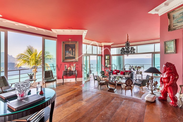 Villa de luxe avec vue sur la mer à Joá