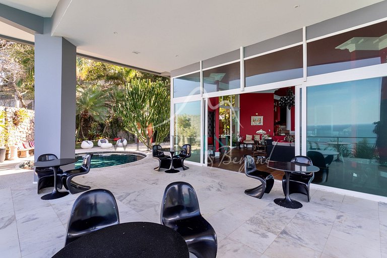 Villa de luxe avec vue sur la mer à Joá