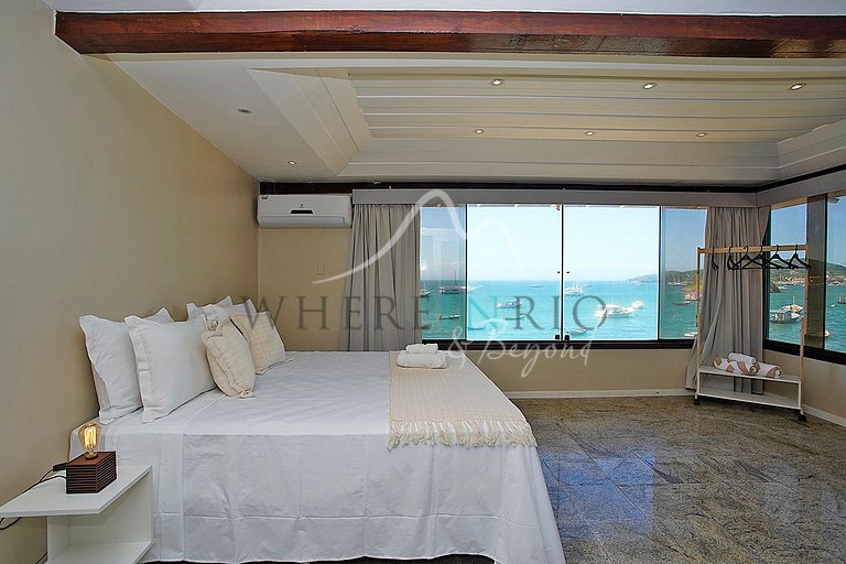 Luxury house with 11 suites for vacations in Búzios