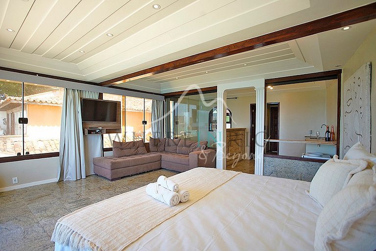Luxury house with 11 suites for vacations in Búzios