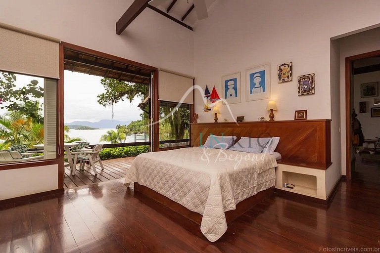 Casa luxuosa na ilha de Gipóia em Angra dos Reis