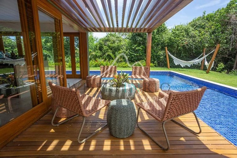 Maison moderne de luxe avec 5 suites pour les vacances à Pra