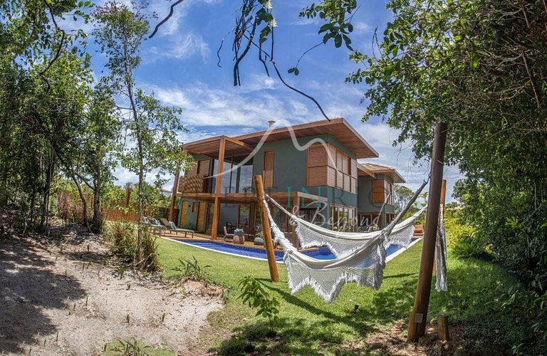 Casa de luxo moderna com 5 suítes para férias em Praia do Fo