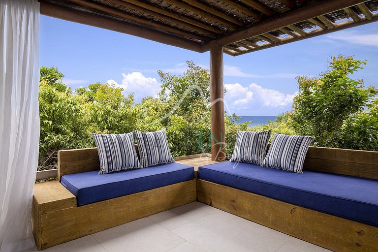 Casa com vista para o mar em Arraial D'Ajuda - Bahia