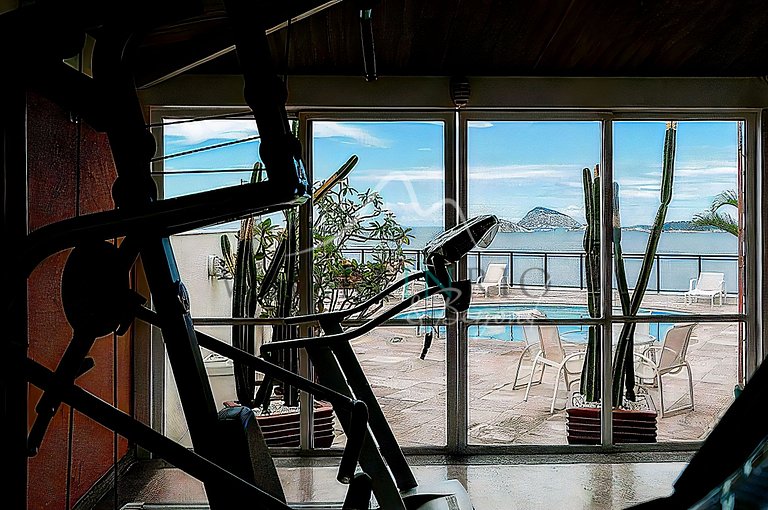 Apartamento frente mar em Ipanema para locação temporária